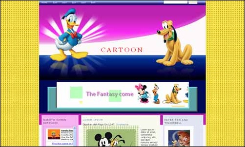Templates And Layouts: Template 3 Column